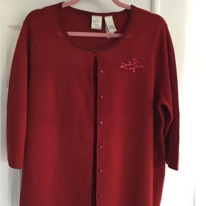 Beautiful top for holidays - Emma James Woman (a Liz Claiborne company) Size 1